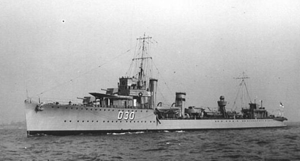 HMS Whirlwind (D 30)
