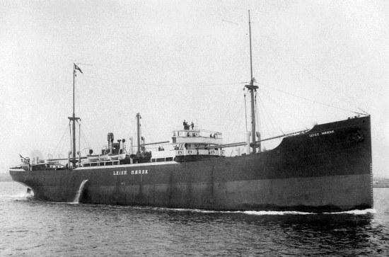 Leise Mærsk (British Motor merchant) - Ships hit by German U-boats ...