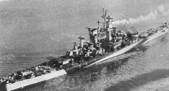 USS Guam (CB 2) of the US Navy - American Large cruiser of the Alaska