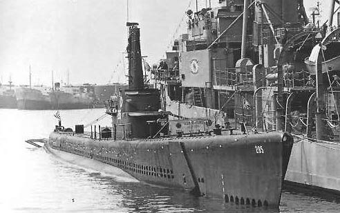 Easy Model 37311-1/700 WWII USs Ss-285 U-Boot Balao Class - Neu 1944 