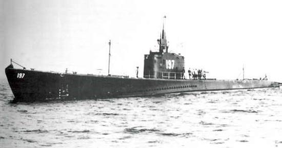 Seawolf SS 197 of the US Navy American Submarine of 