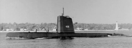 USN Navy Photo Print USS TUSK SS 426 Fleet Naval Submarine 