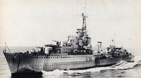 HMS Nubian (F 36) of the Royal Navy - British Destroyer of the Tribal ...