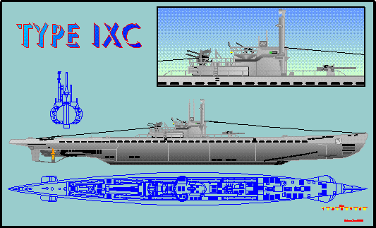 Type Ixc Long Range Boats U Boat Types German U Boats Of Wwii Kriegsmarine Uboat Net