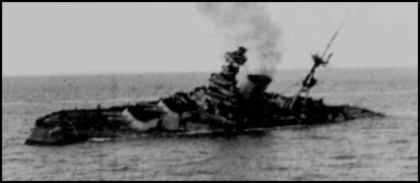 german warships sunk by the royal naval and air forces